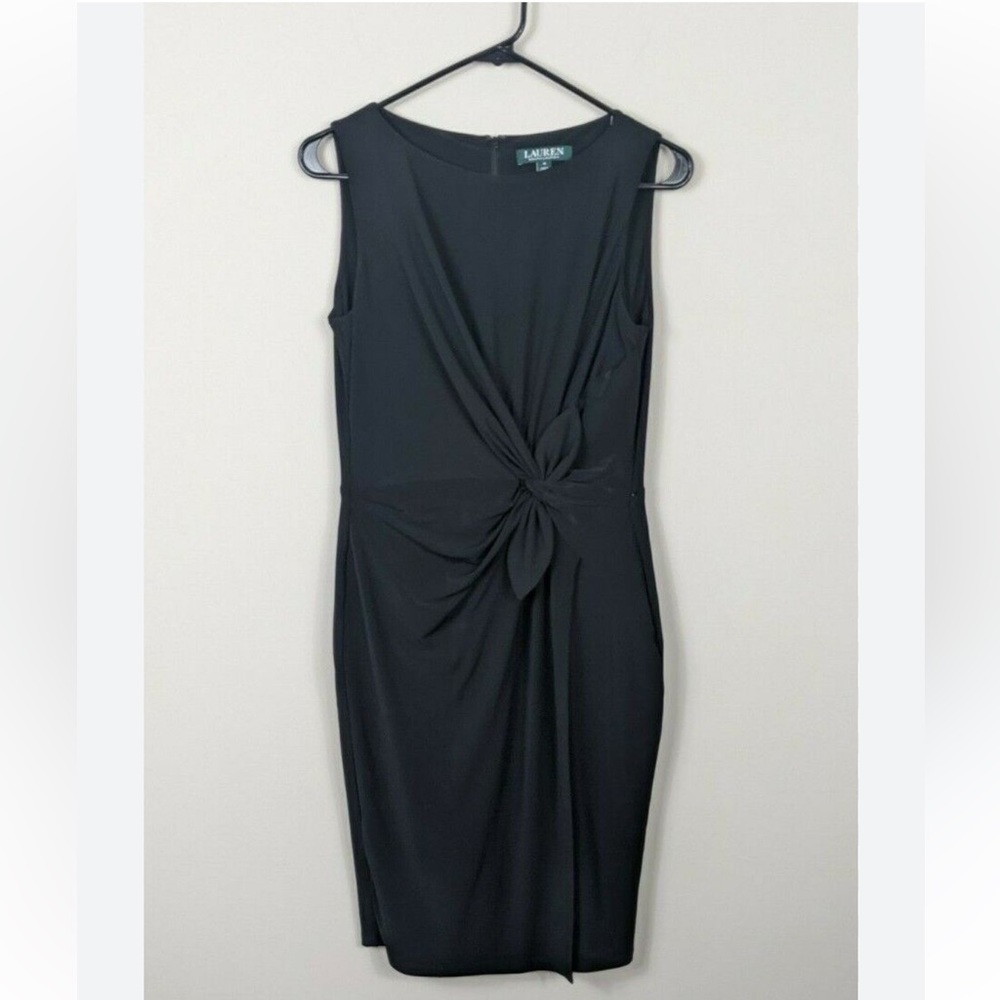 NWT Ralph Lauren Faux Wrap Dress 10